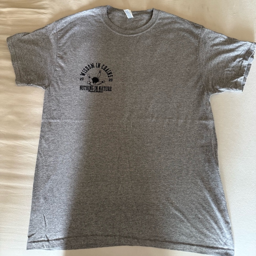 Wisdom In Chains Punk Rock Bowling 2023 Las Vegas Grey T-Shirt Size Medium